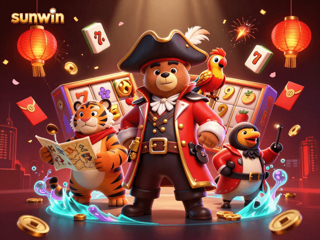 Engage in thrilling gaming adventures with sunwin's vibrant slot experience and dynamic characters.