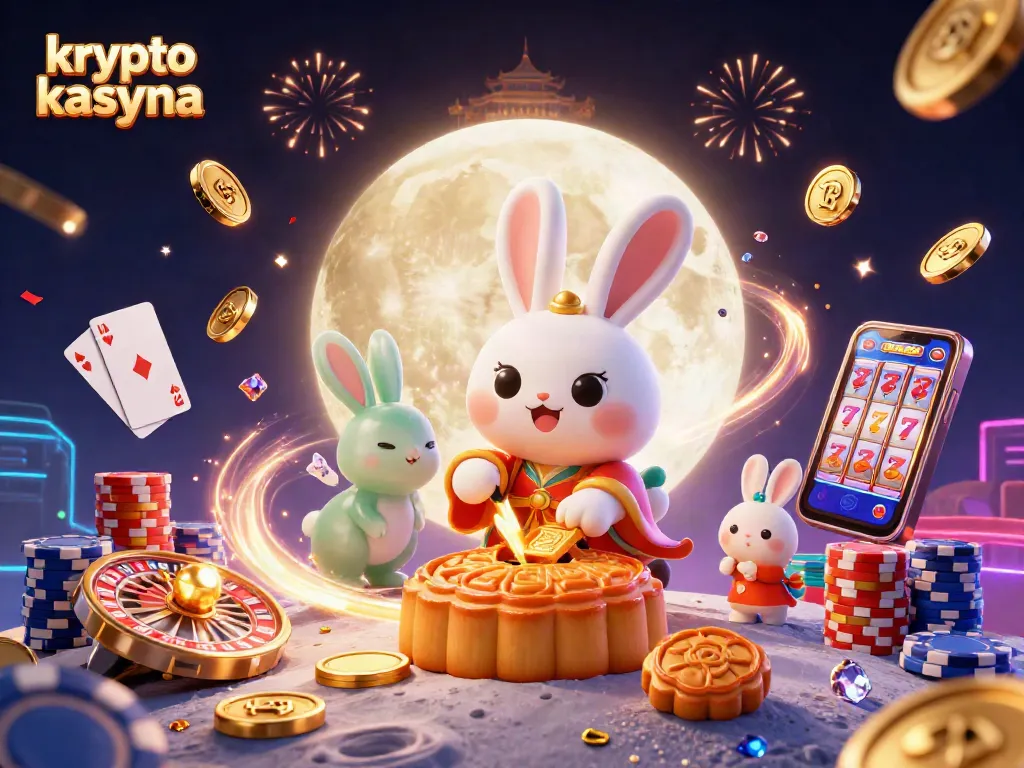 Play exciting games at krypto kasyna with coins and illuminated cards flying around