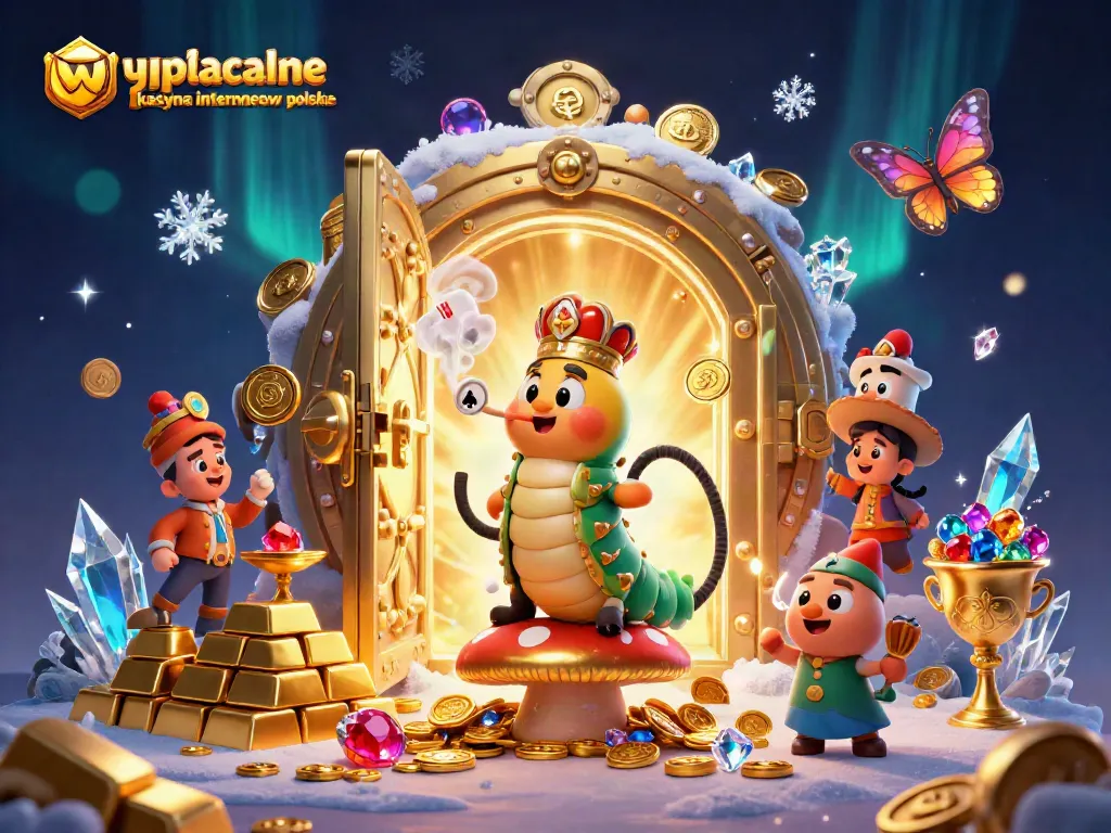 Immerse in the vibrant world of wypłacalne kasyna internetowe polskie with dynamic 3D casino illustration.