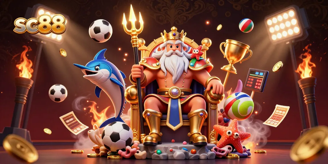 Experience thrilling action with sc88 as Neptune commands the casino underworld.