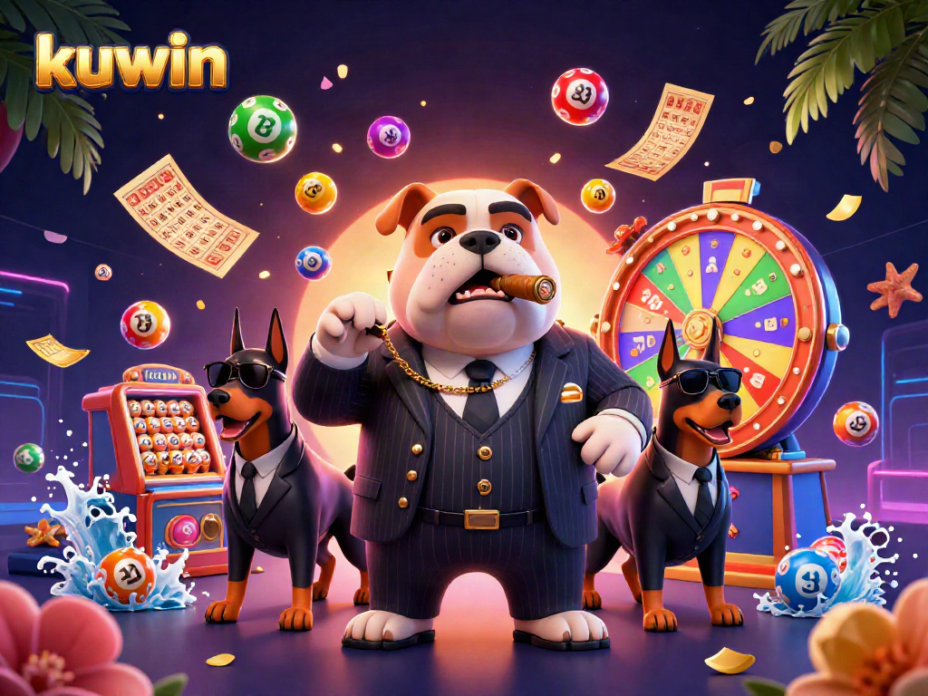Kuwin offers vibrant lottery-themed action with colorful balls and dynamic game elements.