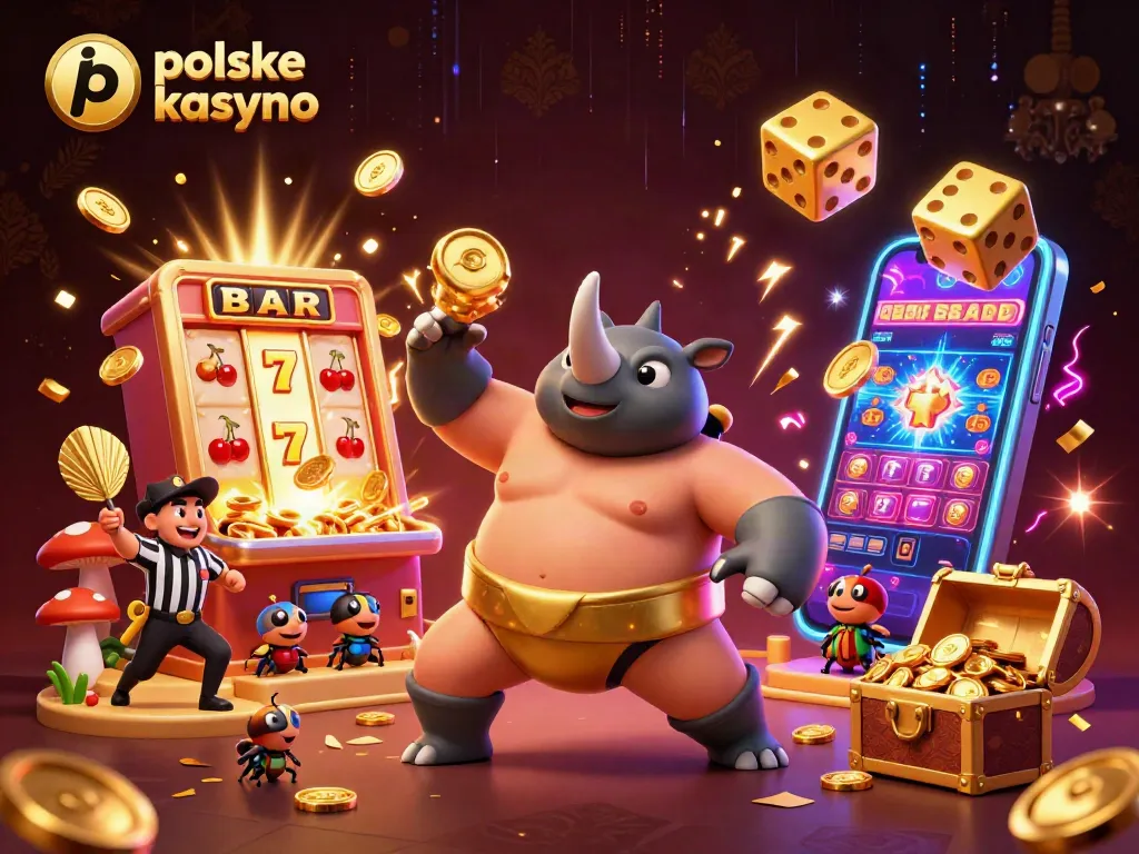 Players engaging in thrilling gameplay at polskie kasyno bitcoin showcasing vibrant slots and festive jackpots.
