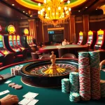 Experience exhilarating gameplay at 99win thiên đường, where vibrant poker tables and roulette wheels captivate players.