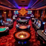 Experience the thrill of gambling at https://ok365.tw/, featuring vibrant casino tables and slot machines.