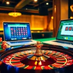 Experience the thrill of online gambling at nhà cái bj66 with vibrant casino visuals.