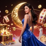 Experience the excitement of hi88 with stunning visuals of a golden jackpot and casino elements.