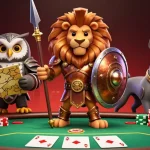 Engage in thrilling gameplay at uk88 with vibrant 3D casino action illustration showcasing poker dynamics.