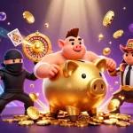 Experience thrilling moments at 98win with an epic showdown in this vibrant casino scene.