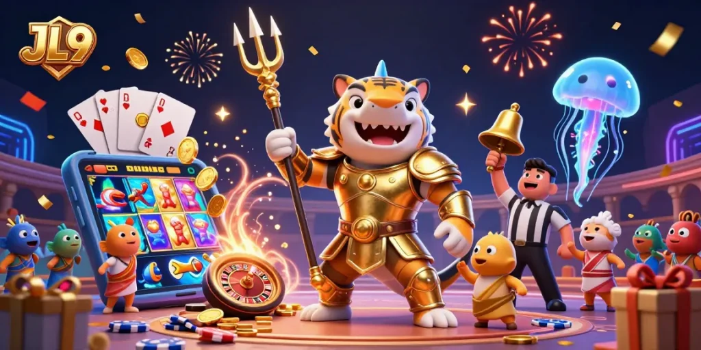 JL9 engages players with animated slot games and exciting live casino experiences.