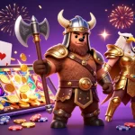Spin the reels with 99WIN in an exciting 3D casino scene filled with action!