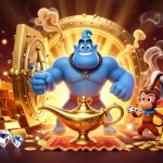 Experience thrilling adventures at b52 club with a dazzling genie and treasures in an enchanting casino atmosphere.