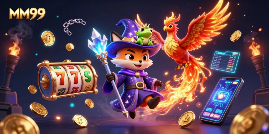 Spin the reels at MM99 and seize your jackpot opportunity in a vibrant casino scene!