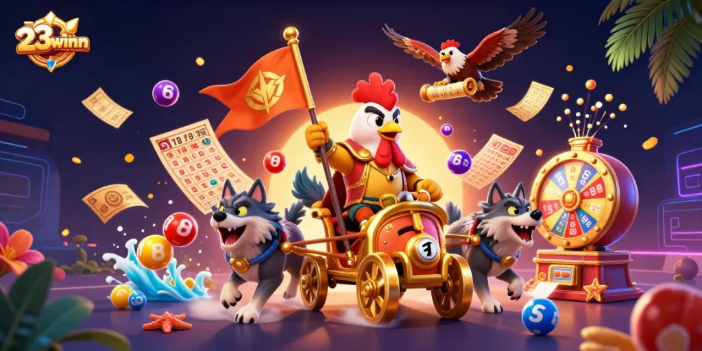 Experience thrilling gameplay at 23winn with exciting prizes and dynamic elements in a vibrant casino atmosphere.
