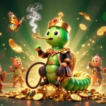 Engage with thrilling open88 experiences featuring dynamic poker symbols in a rich casino setting.